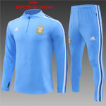 Kids Argentina 2023/24 Half-Zip Sweater+Pant 14001