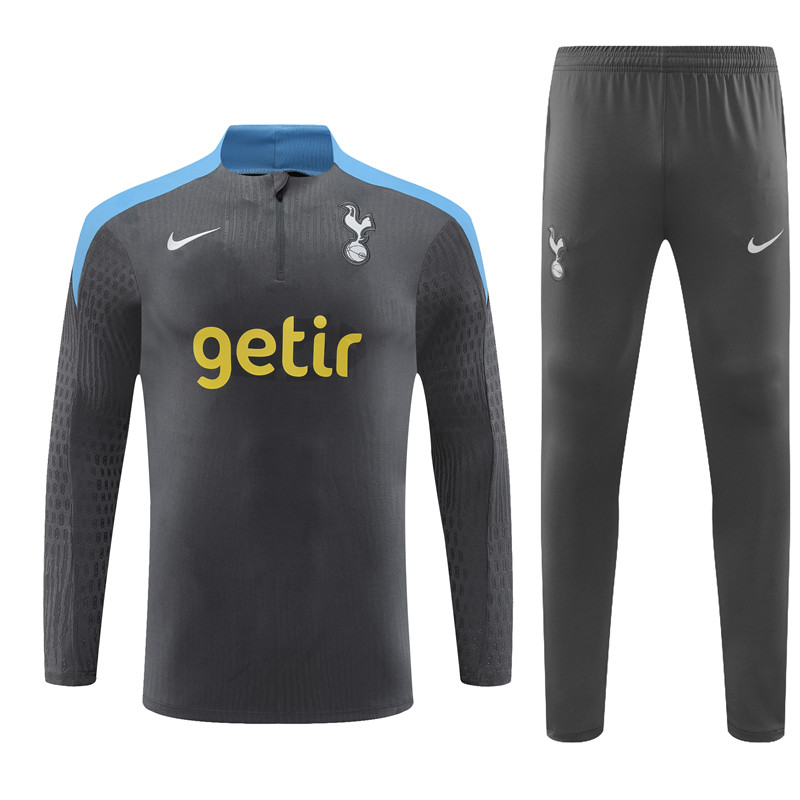 Mens Tottenham Hotspur 2024/25 Half-Zip Sweater+Pant 14001 - Image 1