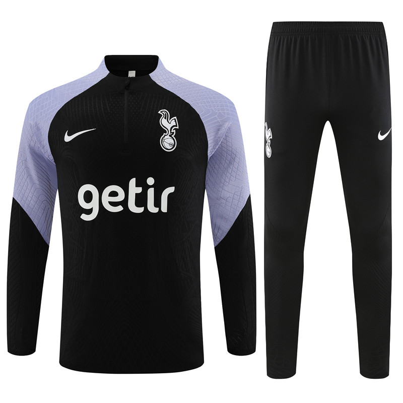 Mens Tottenham Hotspur 2024/25 Half-Zip Sweater+Pant 14001 - Image 1