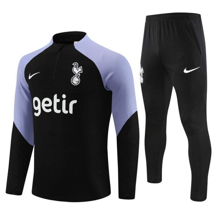 Mens Tottenham Hotspur 2024/25 Half-Zip Sweater+Pant 14001 - Image 5