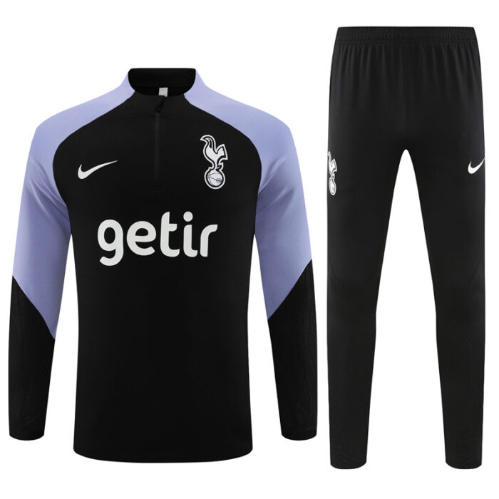 Mens Tottenham Hotspur 2024/25 Half-Zip Sweater+Pant 14001 - Image 4
