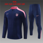 Kids Atletico Madrid 2023/24 Half-Zip Sweater+Pant 14001
