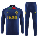 Mens Portugal 2024/25 Half-Zip Sweater+Pant 14001 - Image 4