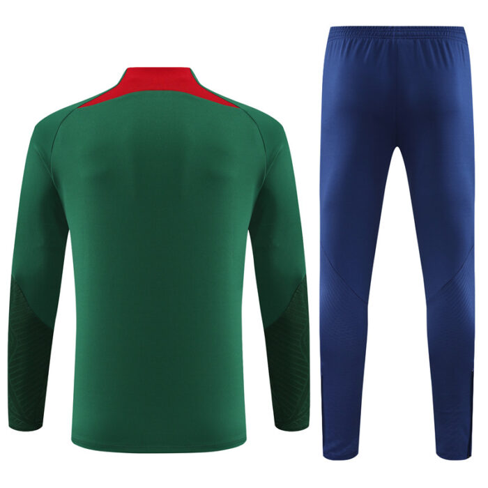 Mens Portugal 2024/25 Half-Zip Sweater+Pant 14001 - Image 2