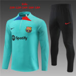 Kids Barcelona 2023/24 Half-Zip Sweater+Pant 14001