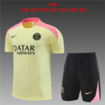 Kids Paris Saint-Germain 2024/25 Training Jersey+Short 14001