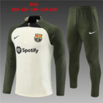 Kids Barcelona 2023/24 Half-Zip Sweater+Pant 14001