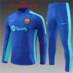 Kids Barcelona 2023/24 Half-Zip Sweater+Pant 14001