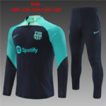 Kids Barcelona 2023/24 Half-Zip Sweater+Pant 14001