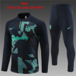 Kids Barcelona 2023/24 Half-Zip Sweater+Pant 14001