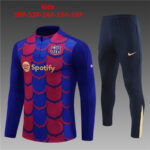 Kids Barcelona 2023/24 Half-Zip Sweater+Pant 14001