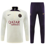 Mens Paris Saint-Germain 2024/25 Half-Zip Sweater+Pant 14001