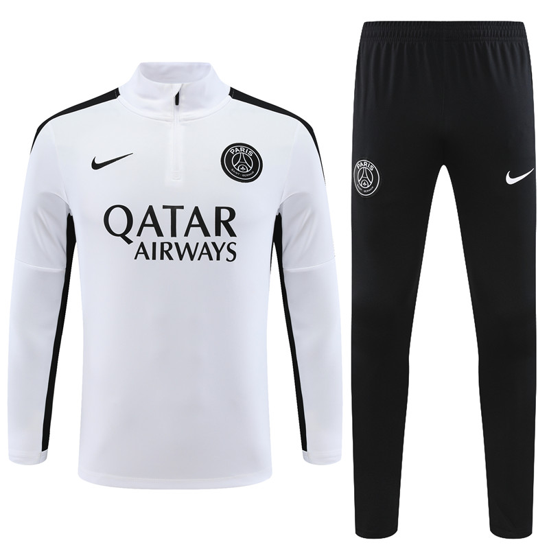 Mens Paris Saint-Germain 2024/25 Half-Zip Sweater+Pant 14001 - Image 1