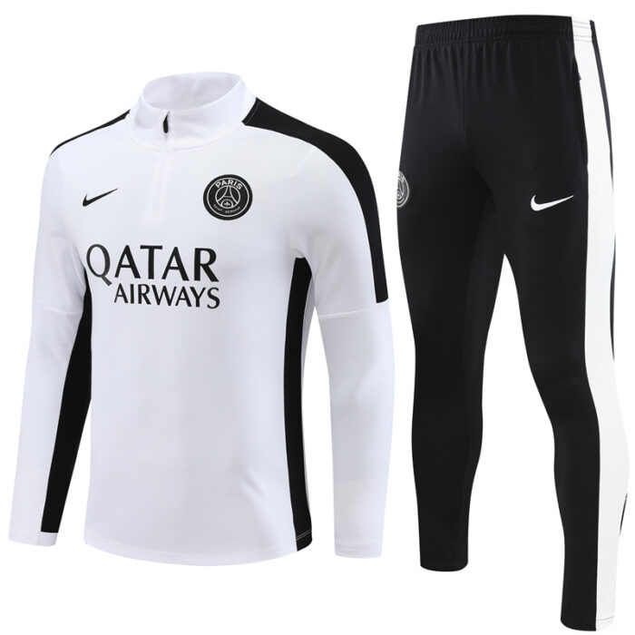 Mens Paris Saint-Germain 2024/25 Half-Zip Sweater+Pant 14001 - Image 5