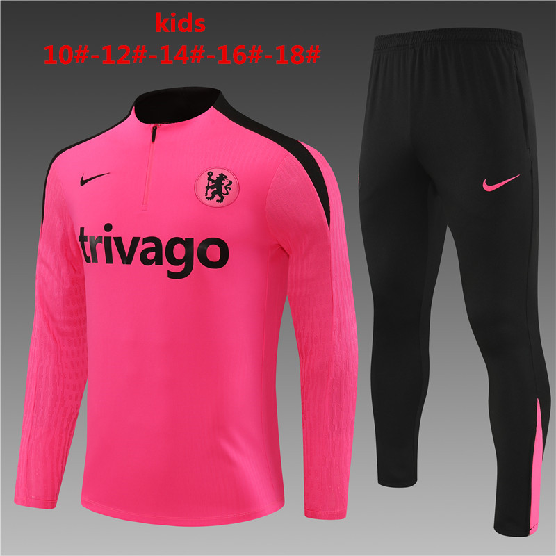 Kids Chelsea 2023/24 Half-Zip Sweater+Pant 14001 - Image 1