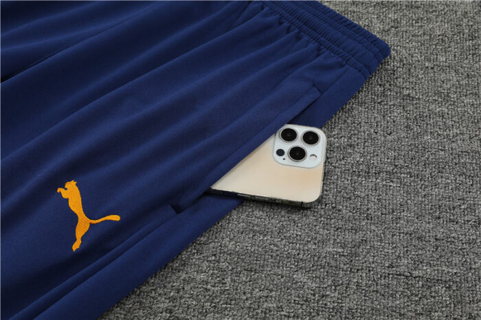 Mens Olympique Marseille 2023/24 Half-Zip Sweater+Pant 14001 - Image 4