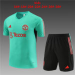 Kids Manchester United 2023/24 Training Jersey+Short 14001