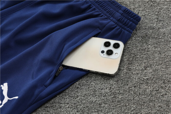 Mens Olympique Marseille 2023/24 Half-Zip Sweater+Pant 14001 - Image 3