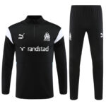 Mens Olympique Marseille 2023/24 Half-Zip Sweater+Pant 14001 - Image 3