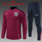 Kids England 2023/24 Half-Zip Sweater+Pant 14001