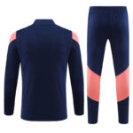Mens Olympique Lyonnais 2023/24 Half-Zip Sweater+Pant 14001 - Image 2