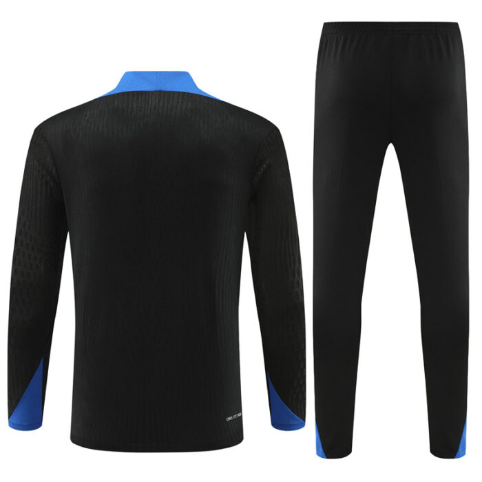 Mens Netherlands 2024/25 Half-Zip Sweater+Pant 14001 - Image 2