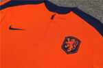Mens Netherlands 2024/25 Half-Zip Sweater+Pant 14001 - Image 3