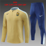 Kids France 2023/24 Half-Zip Sweater+Pant 14001