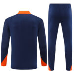 Mens Netherlands 2024/25 Half-Zip Sweater+Pant 14001 - Image 2
