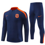 Mens Netherlands 2024/25 Half-Zip Sweater+Pant 14001 - Image 5