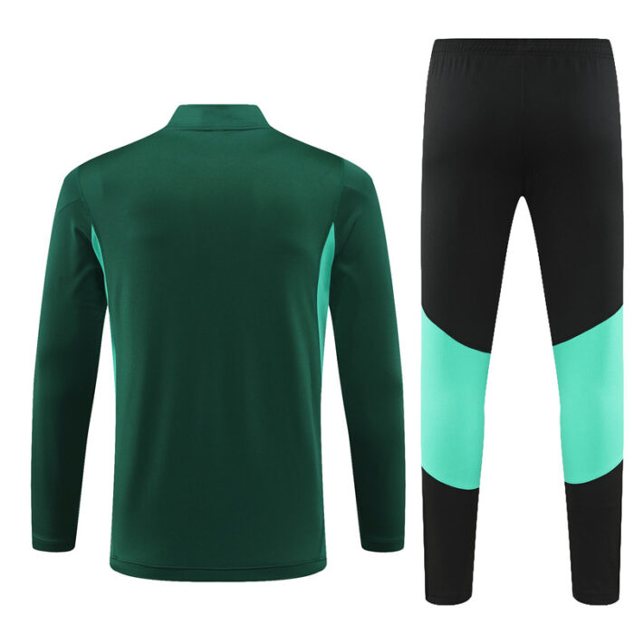 Mens Manchester United 2023/24 Half-Zip Sweater+Pant 14001 - Image 2