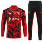 Mens Manchester United 2023/24 Half-Zip Sweater+Pant 14001