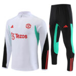 Mens Manchester United 2023/24 Half-Zip Sweater+Pant 14001 - Image 5