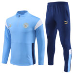 Mens Manchester City 2023/24 Half-Zip Sweater+Pant 14001 - Image 4