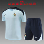 Kids France 2024/25 Training Jersey+Short 14001