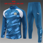 Kids Manchester City 2023/24 Half-Zip Sweater+Pant 14001