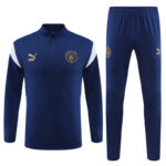 Mens Manchester City 2023/24 Half-Zip Sweater+Pant 14001