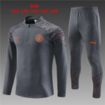 Kids Manchester City 2023/24 Half-Zip Sweater+Pant 14001