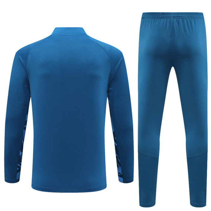 Mens Manchester City 2023/24 Half-Zip Sweater+Pant 14001 - Image 2