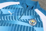 Mens Manchester City 2023/24 Half-Zip Sweater+Pant 14001 - Image 3