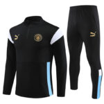 Mens Manchester City 2023/24 Half-Zip Sweater+Pant 14001 - Image 5