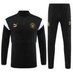 Mens Manchester City 2023/24 Half-Zip Sweater+Pant 14001