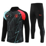 Mens Manchester City 2023/24 Half-Zip Sweater+Pant 14001 - Image 5
