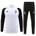 Mens Juventus 2023/24 Half-Zip Sweater+Pant 14001 - Image 5