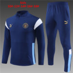 Kids Manchester City 2023/24 Half-Zip Sweater+Pant 14001