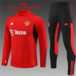 Kids Manchester United 2023/24 Half-Zip Sweater+Pant 14001