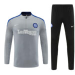Mens Inter Milan 2024/25 Half-Zip Sweater+Pant 14001 - Image 4