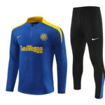 Mens Inter Milan 2024/25 Half-Zip Sweater+Pant 14001 - Image 4