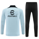 Mens Inter Milan 2023/24 Half-Zip Sweater+Pant 14001 - Image 2