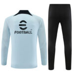 Mens Inter Milan 2023/24 Half-Zip Sweater+Pant 14001 - Image 2